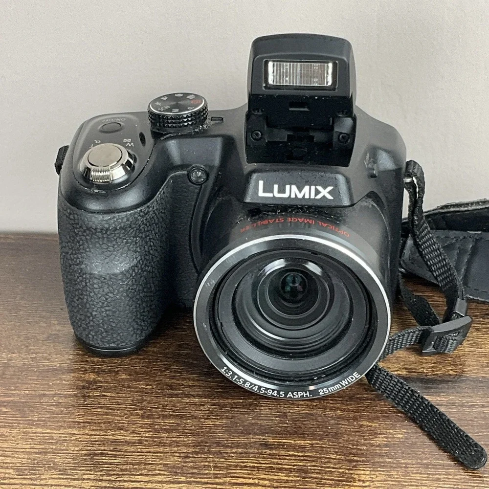 Panasonic Lumix DMC-LZ30 16 MP Digital Camera 21x Optical Zoom Case & 2gb Memory